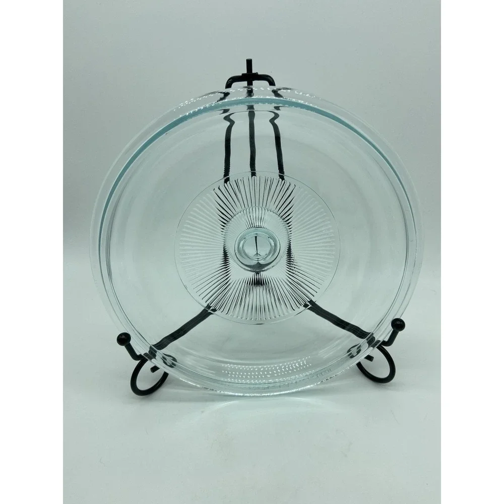 PYREX REPLACEMENT GLASS‎ LID -  G- 1 -C  WITH BLUE TINT 7.5 Inches